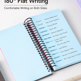 "Polka Dot Series" Soft Spiral Notebook