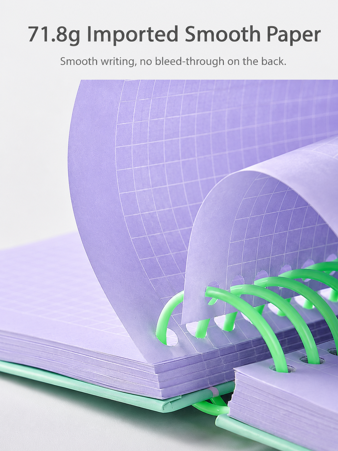 "Polka Dot Series" Soft Spiral Notebook by inrik - aesthetic stationery and journaling supplies at Lumiyear
