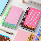 "Polka Dot Series" Soft Spiral Notebook