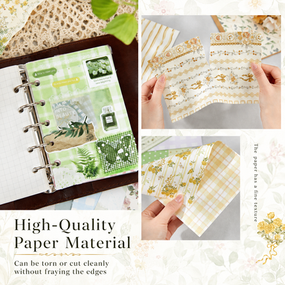 Checkered Tale Series Craft Paper (30 Sheets)