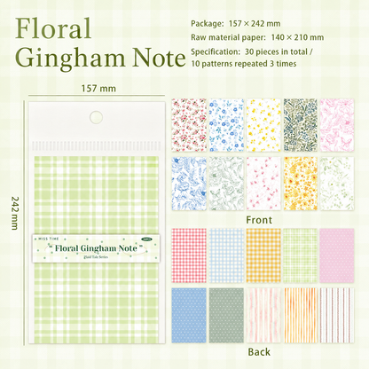 Checkered Tale Series Craft Paper (30 Sheets)