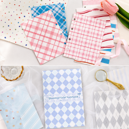 Checkered Tale Series Craft Paper (30 Sheets)
