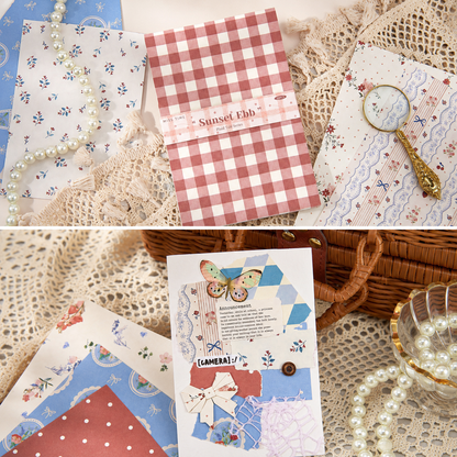 Checkered Tale Series Craft Paper (30 Sheets)