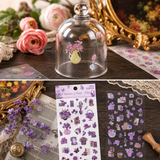 Wandering Blossom PET Floral Sticker Pack (3 Sheets)