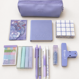 Aesthetic Purple Stationery Gift Set
