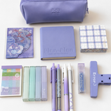 Aesthetic Purple Stationery Gift Set