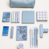 Aesthetic Blue Stationery Gift Set
