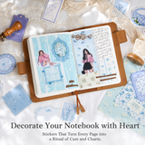 MISSTIME Floral Rhyme Poetry Vintage Material Paper Pack (100 Psc)