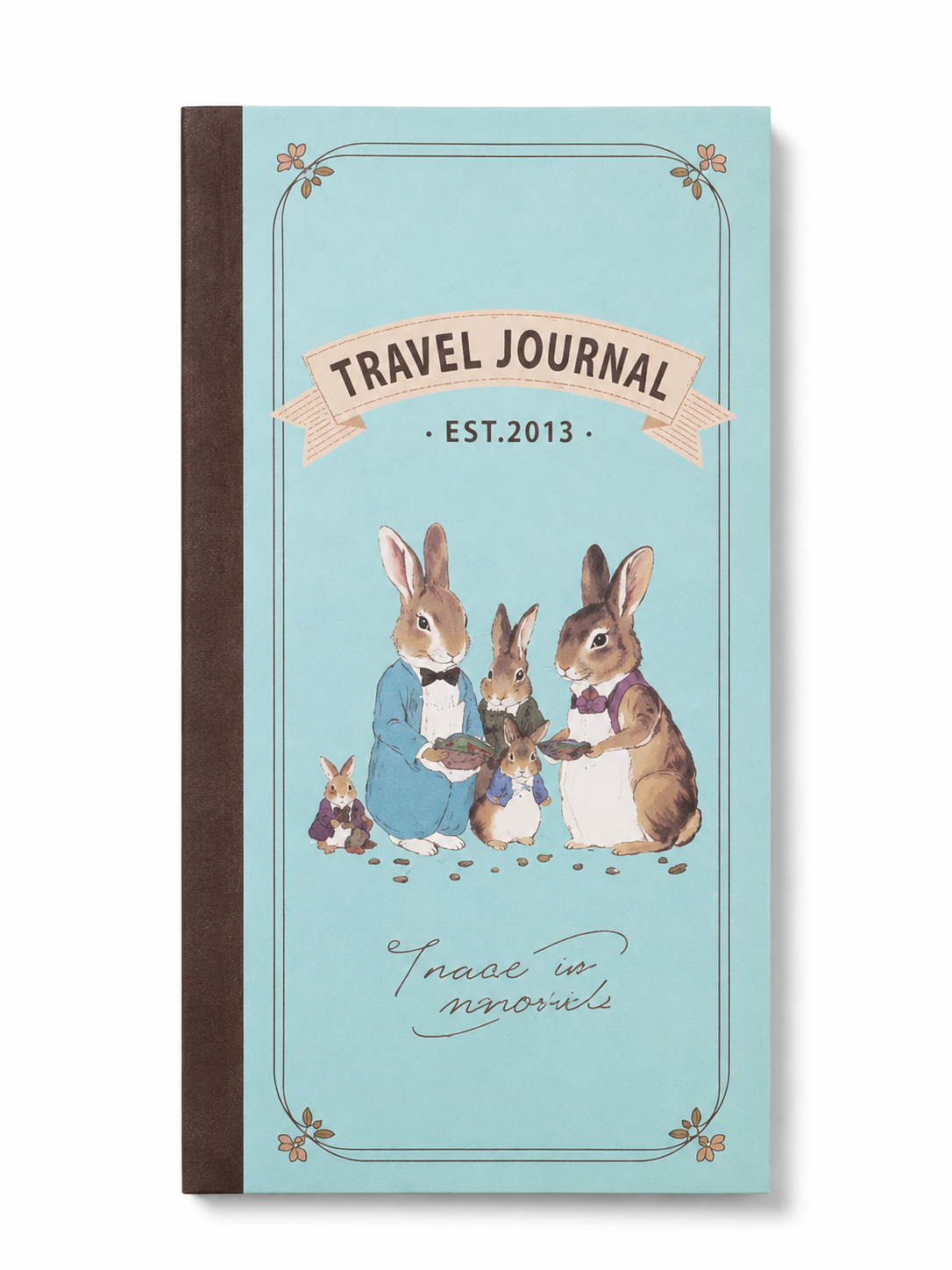 "Vintage Tales" Weeks Travel Journal (Set of 3) by ledai - aesthetic stationery and journaling supplies at Lumiyear