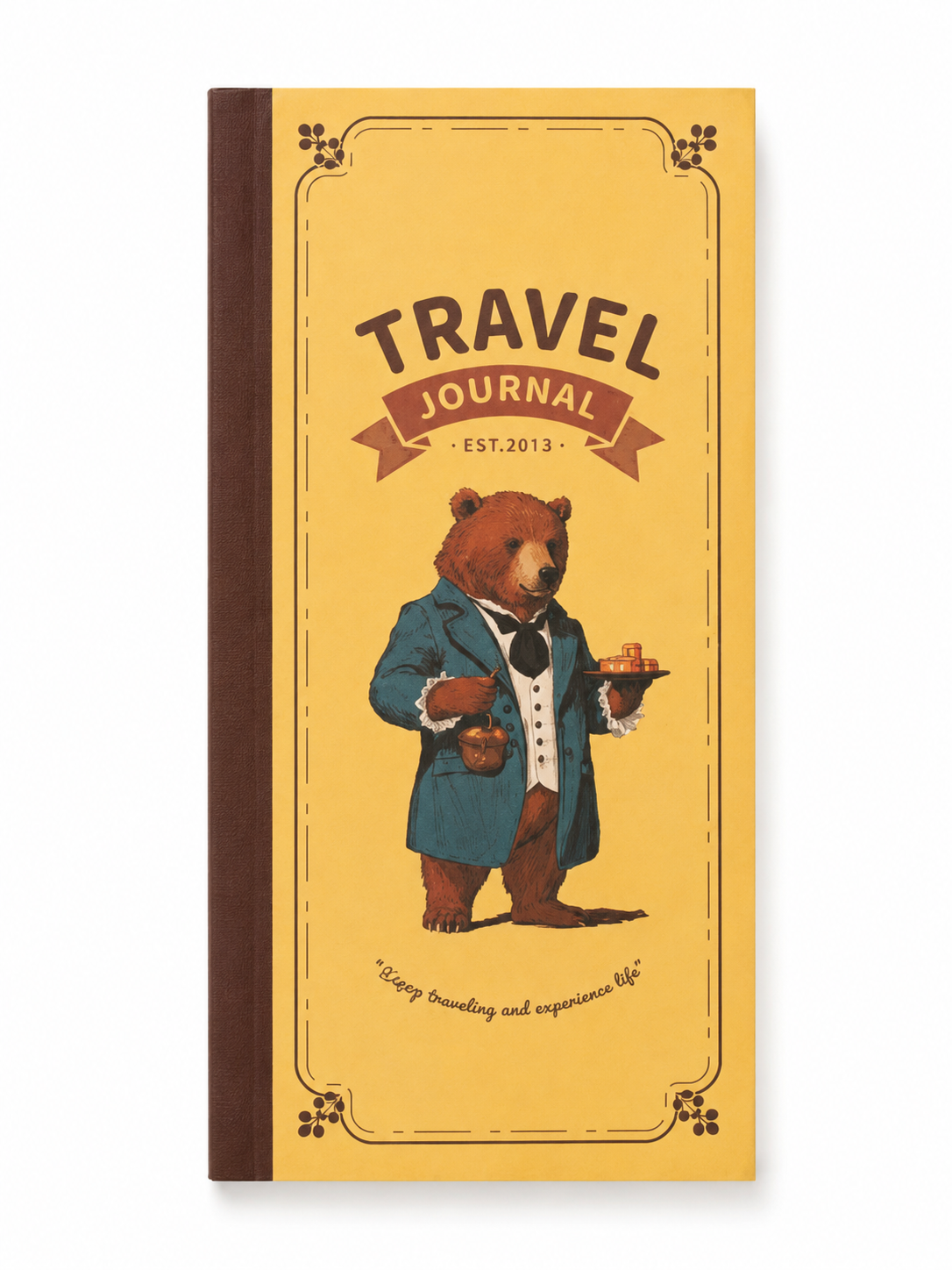 "Vintage Tales" Weeks Travel Journal (Set of 3) by ledai - aesthetic stationery and journaling supplies at Lumiyear
