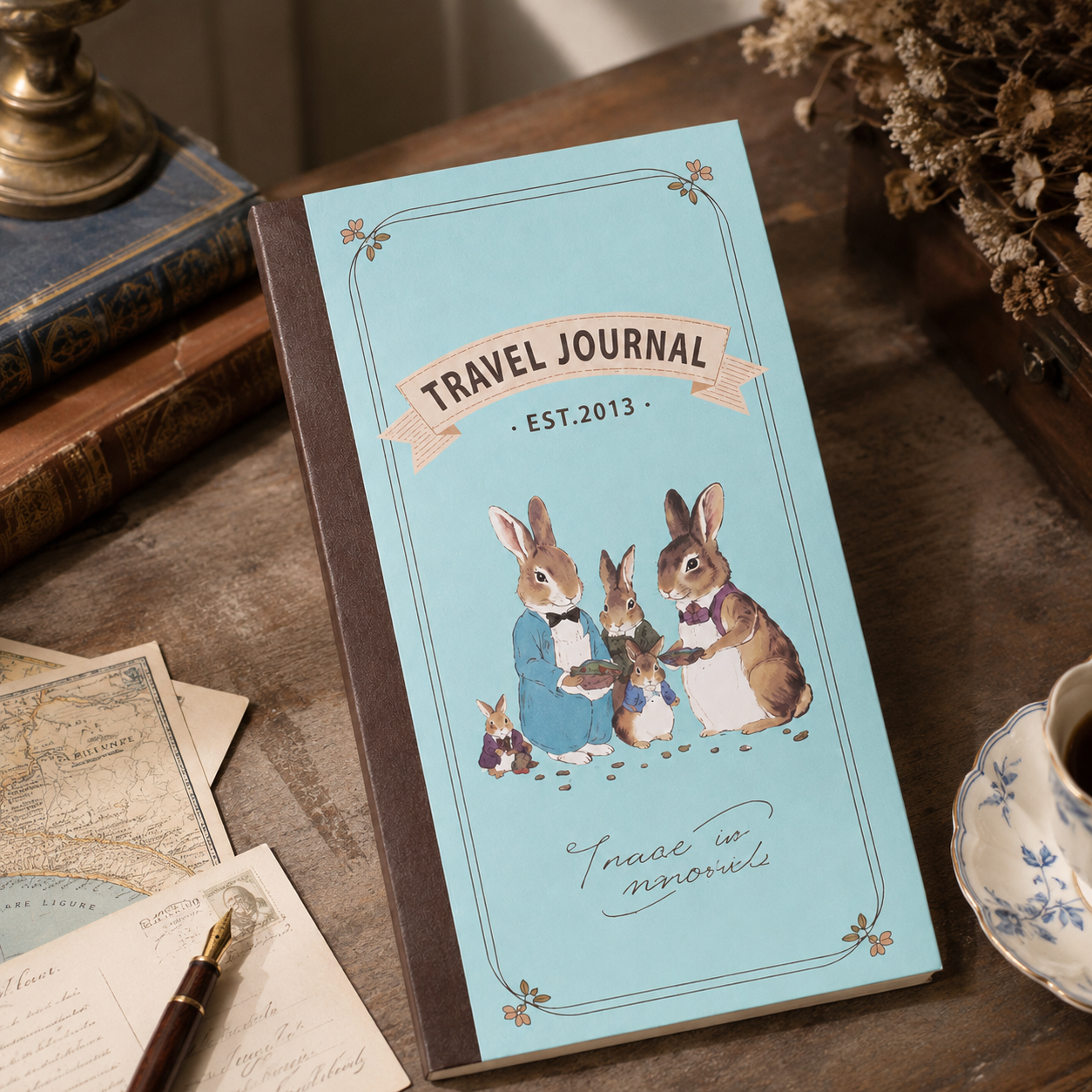 "Vintage Tales" Weeks Travel Journal (Set of 3)