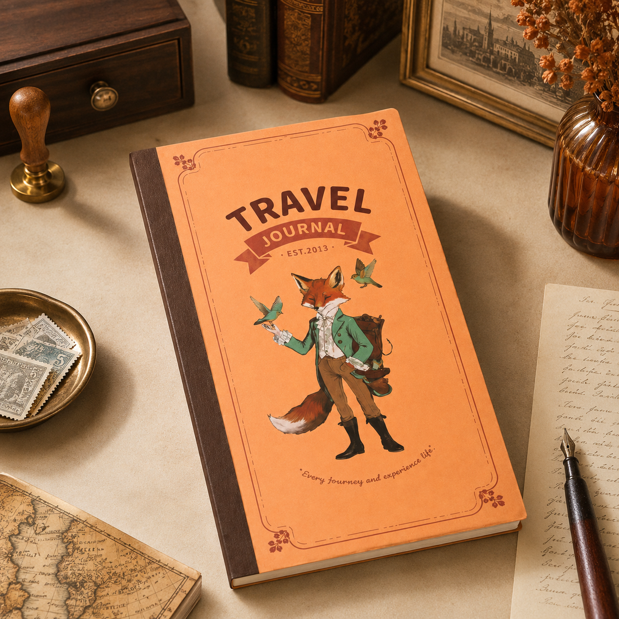 "Vintage Tales" Weeks Travel Journal (Set of 3)