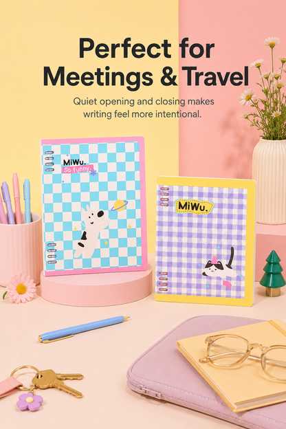 "Color Art" A5 Flexible Loose-Leaf Notebook by ledai - aesthetic stationery and journaling supplies at Lumiyear
