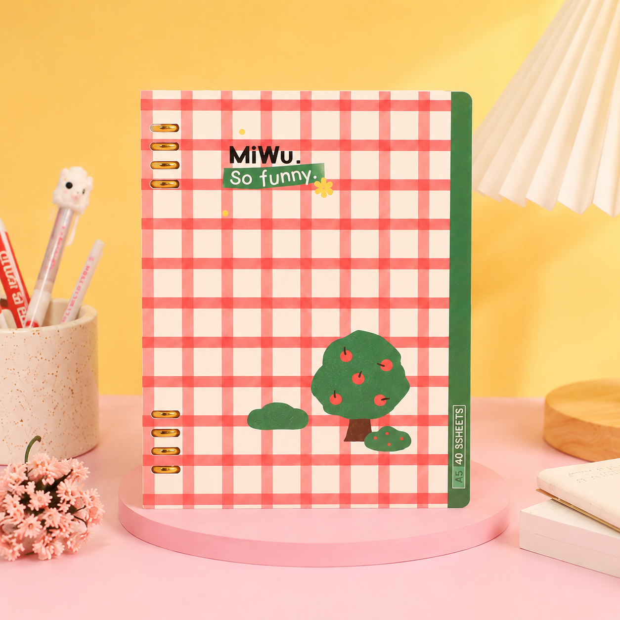 "Color Art" A5 Flexible Loose-Leaf Notebook