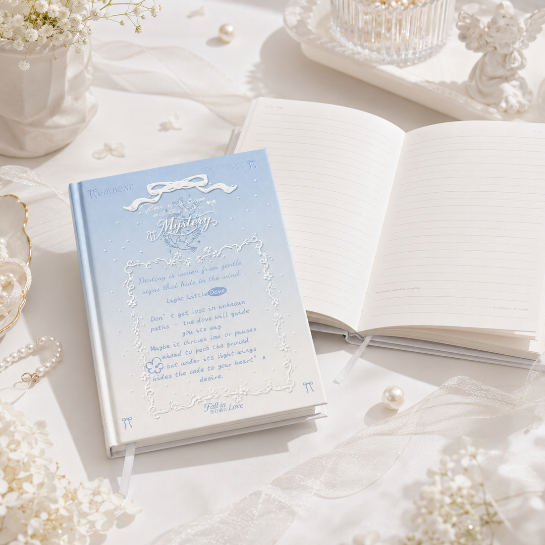 A5 Vintage Romance Hardcover Journal