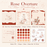 "Rose's Letter" Series Premium Memo Pad