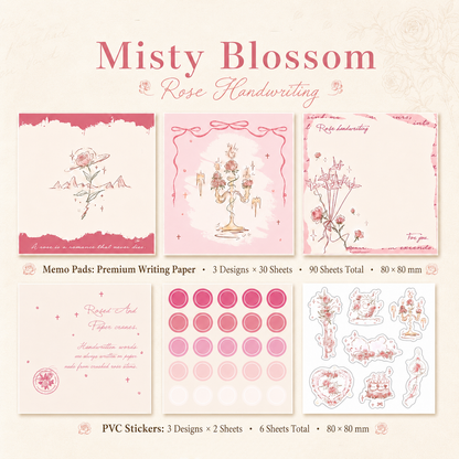 "Rose's Letter" Series Premium Memo Pad