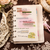 "Lace Aesthetics" Retro Sticker Book Series