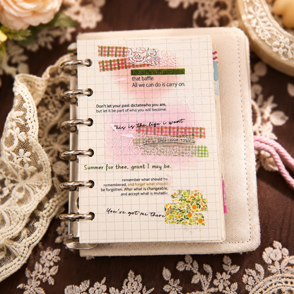 "Lace Aesthetics" Retro Sticker Book Series