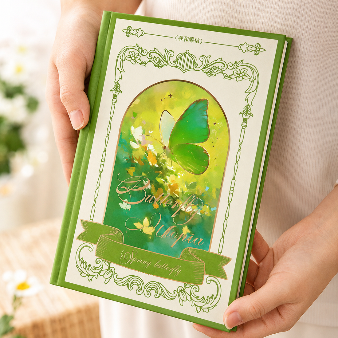 "Butterfly Utopia" Premium Hardcover Notebook Gift Box Set