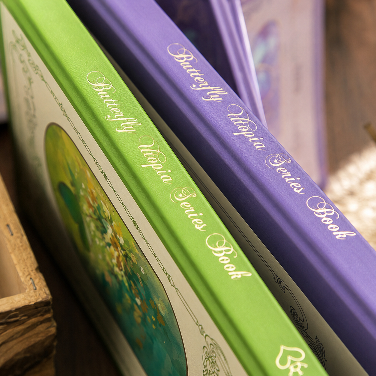 "Butterfly Utopia" Premium Hardcover Notebook Gift Box Set