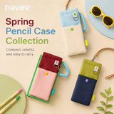 Spring Pencil Case Collection Pinch-to-Open Pouch