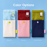 Spring Pencil Case Collection Pinch-to-Open Pouch