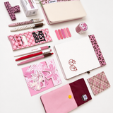 Aesthetic Strawberry Leopard Stationery Gift Set