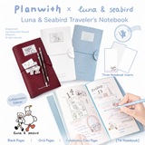 Planwith TN Traveler's Notebook Set (3 Inserts / 184 Pages)