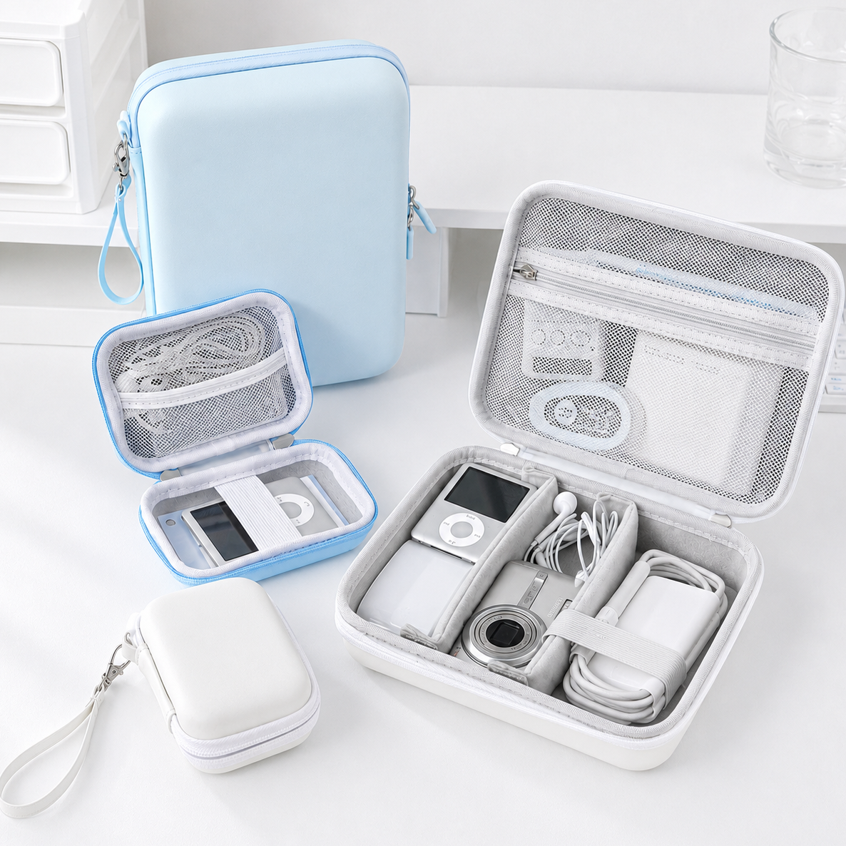 Planwith Multihold Shockproof EVA Hard Shell Storage Case - main product view | Lumiyear