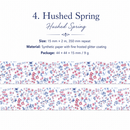 Floral Dreams Synthetic Washi Tape Set
