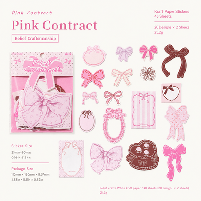 Pink Bow Stationery Gift Set 🎀