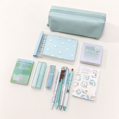 Aesthetic Mint Green Stationery Gift Set