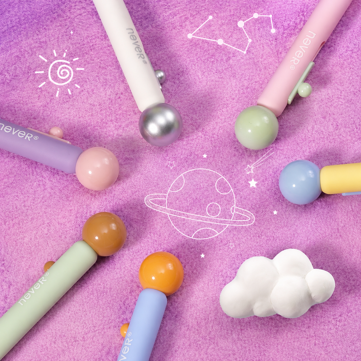 Planet Gel Pen Galaxy Candy Series