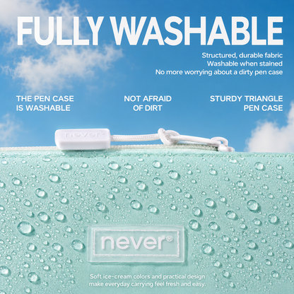 Roll Pencil Case Multi-Layer Washable Pen Pouch