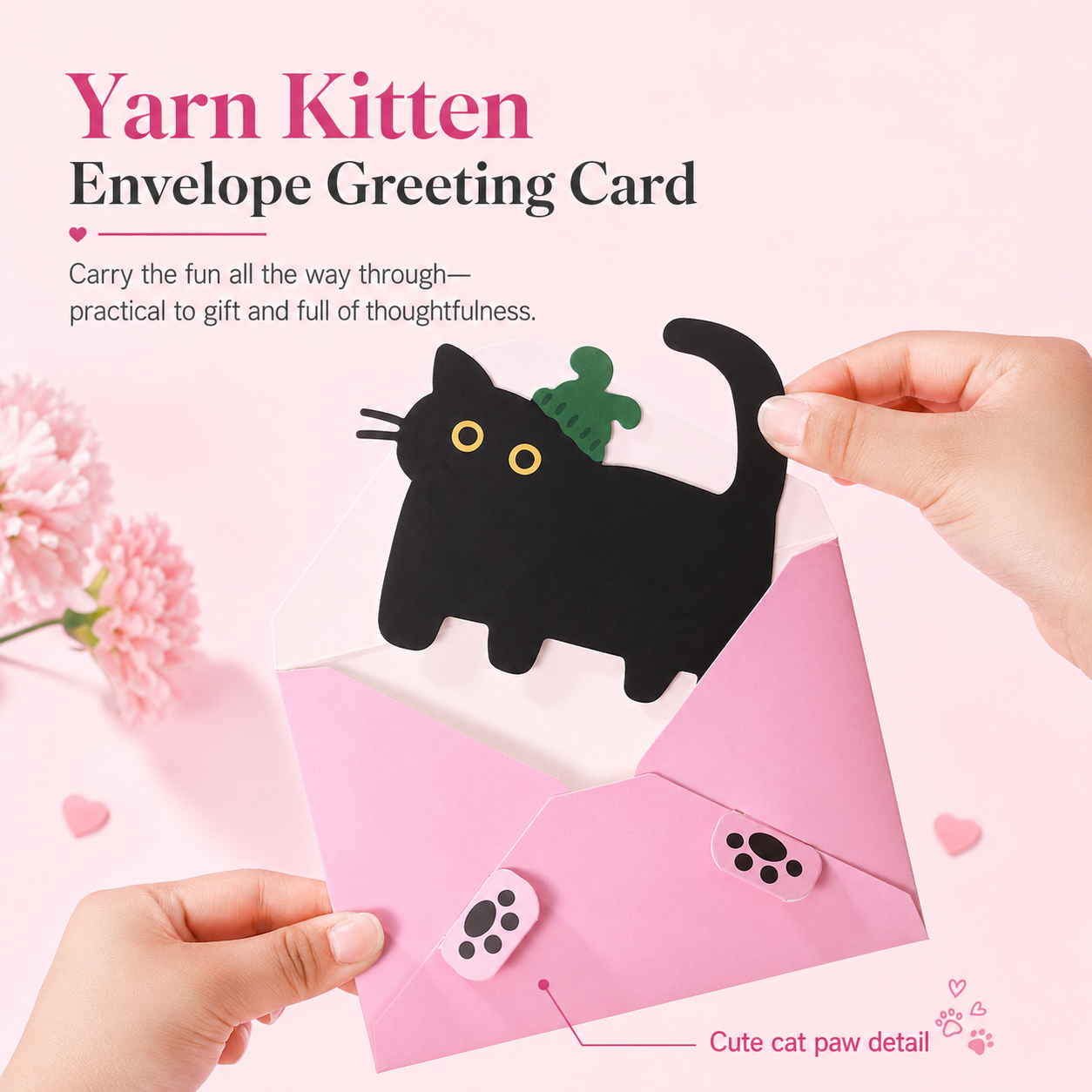 Yarn Kitten Aesthetic Stationery Gift Box Set (7 Items)