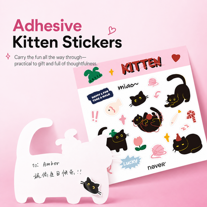 Yarn Kitten Aesthetic Stationery Gift Box Set (7 Items)