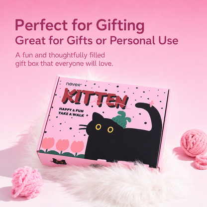 Yarn Kitten Aesthetic Stationery Gift Box Set (7 Items)