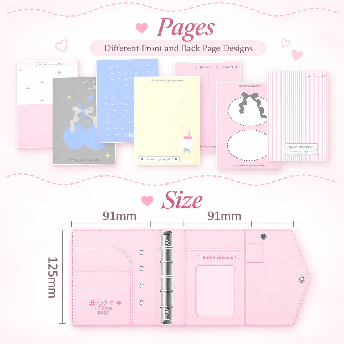 Pink Bow Stationery Gift Set 🎀