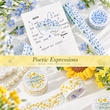 Floral Scenery Botanical Washi Tape (20mm x 2m)