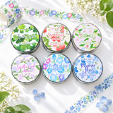 Flower Vine Story Glitter PET Tape (15mm x 2m)