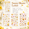 type: Sunny Bloom Letter