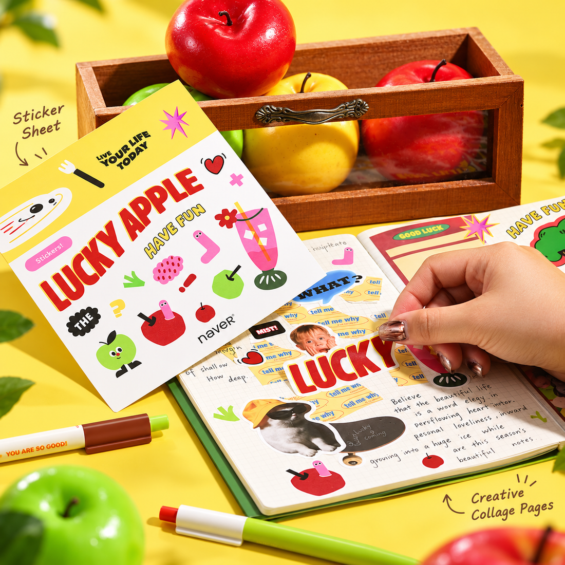 Apple Pie Stationery Gift Set