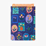 "Pastoral Florals" A5 Top-Flip Spiral Notebook