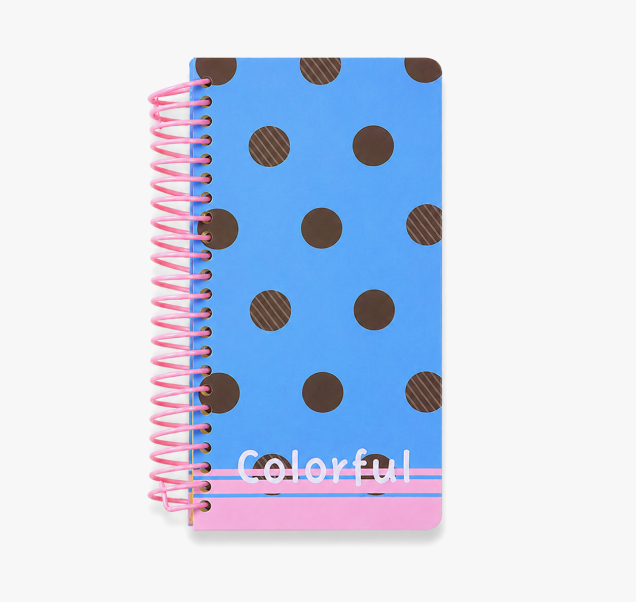"Polka Dot Series" Soft Spiral Notebook