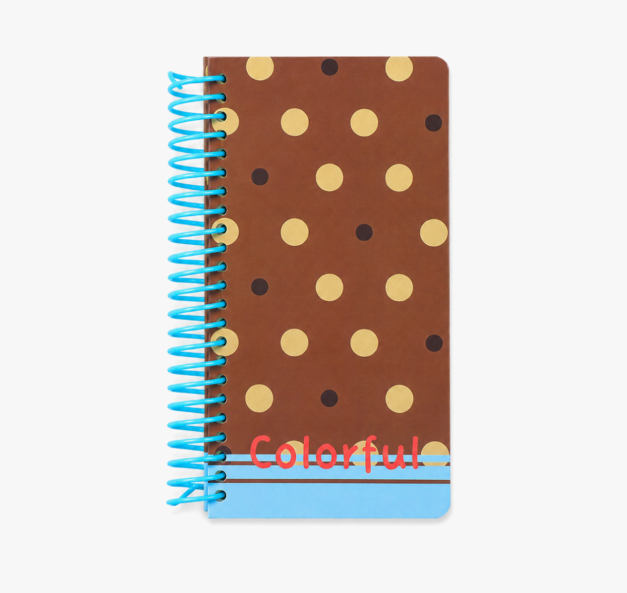 "Polka Dot Series" Soft Spiral Notebook