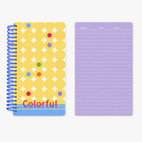 "Polka Dot Series" Soft Spiral Notebook
