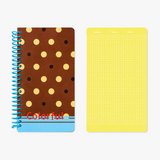 "Polka Dot Series" Soft Spiral Notebook