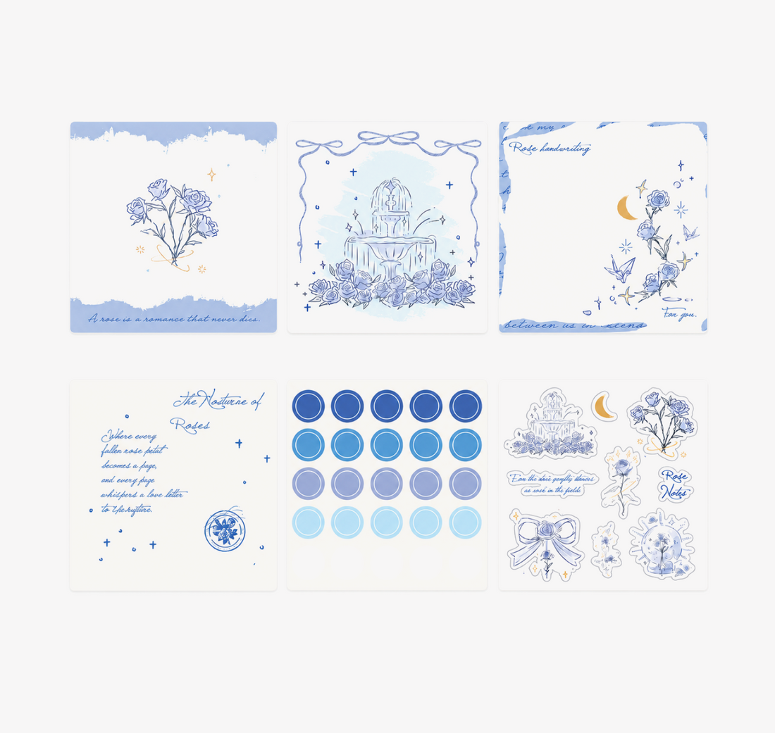 "Rose's Letter" Series Premium Memo Pad