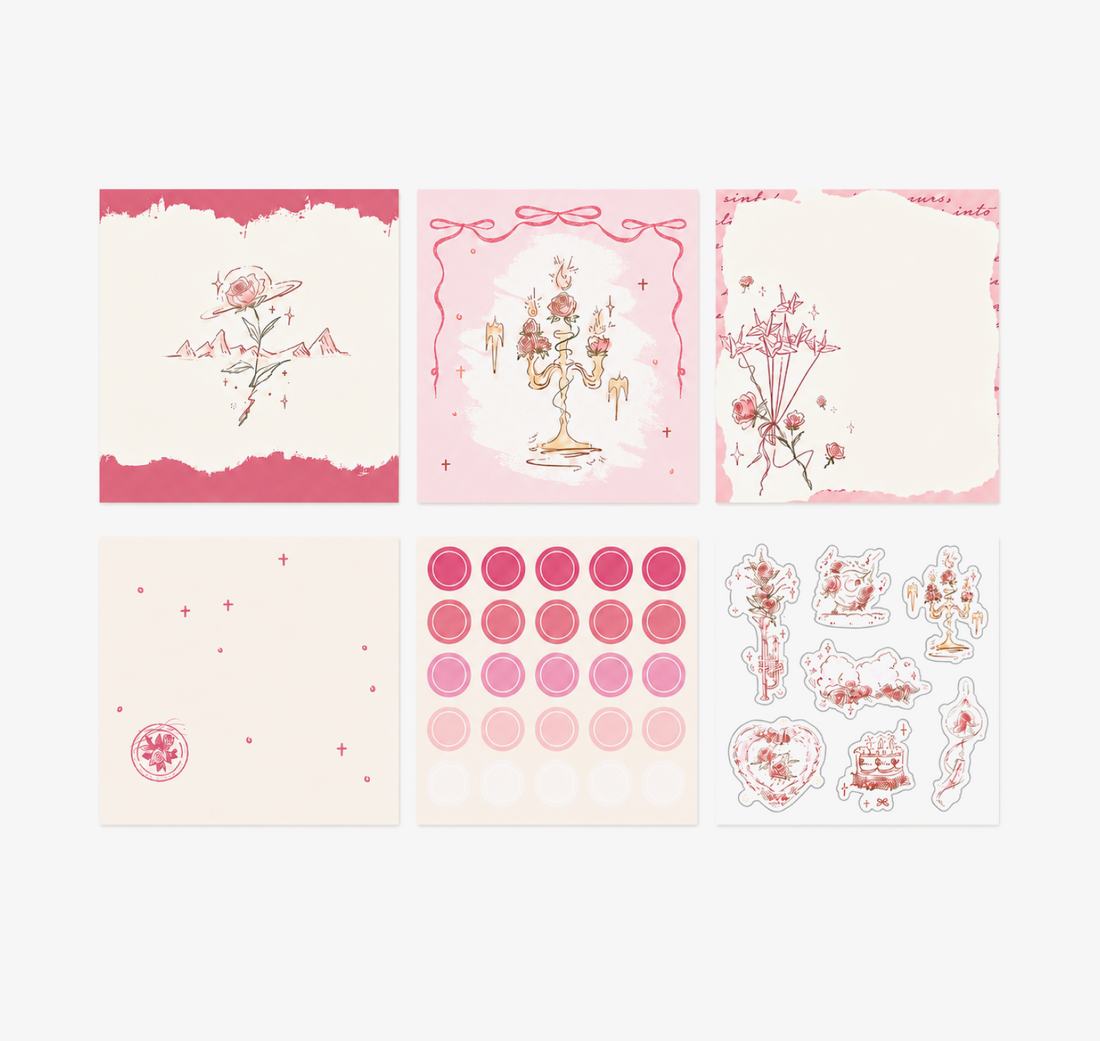 "Rose's Letter" Series Premium Memo Pad